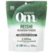 Фото применение Om Mushroom Superfood, Грибы Рейши, Mushroom Powder Reishi, 200 г