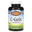 Фото використання Carlson, C-Gels Vitamin C 1000 mg, Вітамін C, 60 капсул