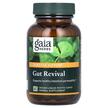 Фото применение Gaia Herbs, Поддержка кишечника, Gut Revival, 60 капсул