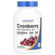 Фото використання Nutricost, Cranberry with Vitamins C & E, Журавлина, 120 капс
