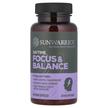 Фото применение Sunwarrior, Поддержка мозга, Daytime Focus & Balance, 60 капс