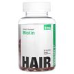 Фото применение Витамин B7 Биотин, Adult Gummy Biotin Strawberry, 60 таблеток