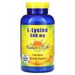Фото применение Natures Life, L-Лизин, L-Lysine 500 mg, 250 капсул