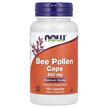 Фото применение NOW, Пчелиная пыльца 500 мг, Bee Pollen Caps 500 mg, 100 капсул