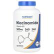 Фото применение Nutricost, Ниацинамид, Niacinamide Vitamin B3, 240 капсул