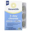 Фото використання Renew Life, 3-Day Cleanse, Детокс та очищення, 12 капсул