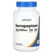 Фото применение Nutricost, Серрапептаза, Serrapeptase 120000 SPU, 120 капсул