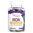 Фото використання Doctor's Finest, Iron with Vitamin C Grape, Залізо, 60 табле