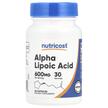 Фото використання Nutricost, Alpha Lipoic Acid 600 mg, Альфа-ліпоєва, 60 капсул