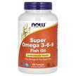 Фото використання NOW, Super Omega 3-6-9, Супер Омега 3-6-9 1200 мг, 180 капсул