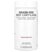 Фото применение CodeAge, Бычья печень, Grass-Fed Beef Cartilage, 180 капсул
