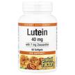 Фото применение Natural Factors, Лютеин 40 мг, Lutein 40 mg, 60 капсул