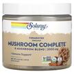 Фото применение Solaray, Грибы, Organic Fermented Mushroom Complete 2000 mg, 60 г