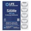 Фото використання Life Extension, SAMe 400 mg, САМе Аденозил-метионін, 30 таблеток