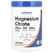 Фото використання Nutricost, Magnesium Citrate Unflavored 210 mg, Магній, 500 г