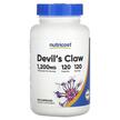 Фото применение Nutricost, Коготь дьявола, Devil's Claw 1200 mg, 120 капсул