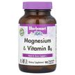 Фото применение Bluebonnet Nutrition, Магний B6, Magnesium & B6, 90 капсул