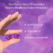 Фото використання SLEEPtamin Gummies Berry Sweet Dreams, Підтримка сну, 60 таблеток