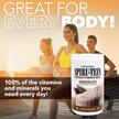 Фото використання Spiru-Tein High Protein Energy Meal Chocolate, Протеїн, 952 г