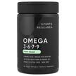 Фото використання Sports Research, Omega 3-6-7-9 Plant Based, Омега 3, 90 капсул