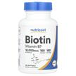 Фото використання Nutricost, Biotin Vitamin B7 10000 mcg, Вітамін B, 150 капсул