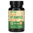 Фото використання Vegan Vitamin D3 125 mcg 5000 IU, Веганський Вітамін D3, 90 табле