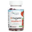 Фото применение B-комплекс, B Complex with Vitamin C Strawberry, 90 таблеток