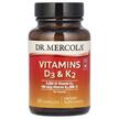 Фото використання Dr. Mercola, Vitamins D3 K2, Вітаміни D3 K2, 30 капсул
