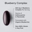 Фото використання Blueberry Concentrate 800 mg, Чорниця концентрат 800 мг, 60 капсу
