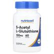 Фото применение S-ацетил L-глутатион, S-Acetyl L-Glutathione 100 mg, 60 капсул