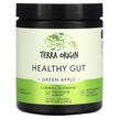 Фото применение Terra Origin, Поддержка кишечника, Healthy Gut Green Apple, 246 г