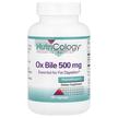 Фото применение Nutricology, Желчные кислоты 500 мг, Ox Bile 500 mg, 100 капсул