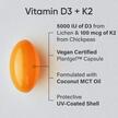 Фото применение Sports Research, Витамины D3 K2, Plant-Based D3 + K2, 60 капсул