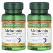Фото применение Nature's Bounty, Мелатонин 10 мг, Melatonin 10 mg, 60 капсул