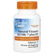 Фото використання Natural Vitamin K2 MK-7 with MenaQ7, Вітаміни D3 K2, 60 Caps