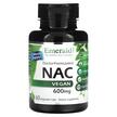 Фото применение Emerald, N-ацетилцистеин, NAC Vegan 600 mg, 60 капсул