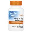 Фото використання Doctor's Best, Fully Active Folate 800 mcg, Метилфолат, 60 к