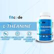 Фото применение FitCode, L-Теанин, L-Theanine 200 mg, 60 капсул