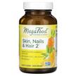 Фото применение MegaFood, Кожа ногти волосы, Skin Nails & Hair 2, 60 таблеток