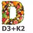 Витамины D3 + K2 (Vitamin D3 & K2) из США