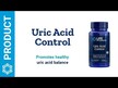 Видео обзор на Поддержка уровня мочевой кислоты, Uric Acid Control, 60 капсул