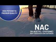 NAC N-ацетил-L-цистеин, Pure N-Acetyl Cysteine, 120 капсул