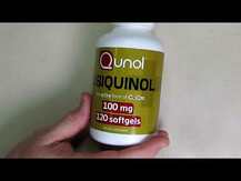 Qunol, Mega Ubiquinol CoQ10 100 mg, Мега Убіхінол, 120 капсул