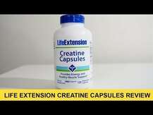 Life Extension, Creatine Capsules, Креатин, 120 капсул