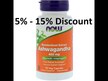 Видео обзор на NOW, Ашваганда 450 мг, Ashwagandha 450 mg, 90 капсул