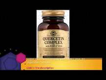 Solgar, Кверцетин, Quercetin Complex with Ester-C, 50 капсул