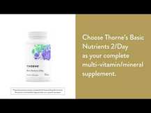 Thorne, Basic Nutrients 2/Day, Басік Нутрієнтс, 60 капсул