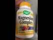 Відео огляд на Nature's Way, Magnesium Complex, Магній Комплекс, 100 капсул