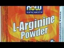 Now Foods, L-Аргинин в порошке, L-Arginine Powder, 454 г