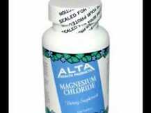 Alta Health, Хлорид Магния, Magnesium Chloride, 100 Таблеток